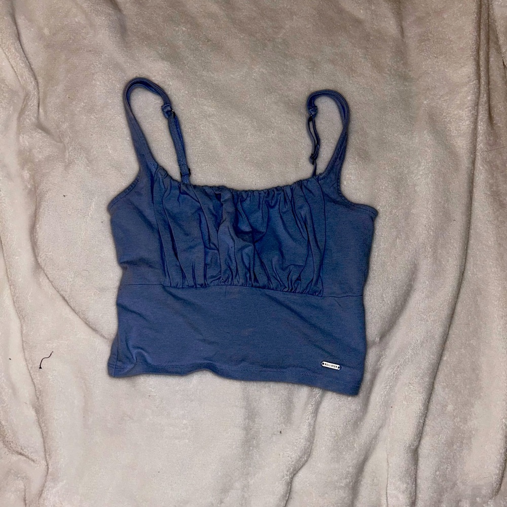 Hollister blue top